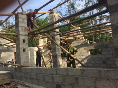 Sát cánh cùng nhân dân xây dựng vùng biên vững mạnh