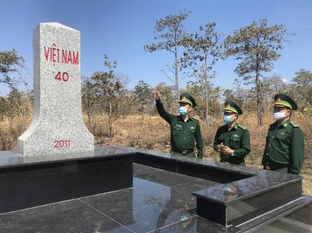 Sỹ quan trẻ Biên phòng Việt Nam - Campuchia: Phát huy tốt vai trò xung kích, sáng tạo, khát vọng, cống hiến