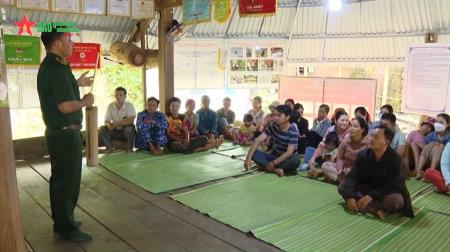 Tiếng mõ an ninh trên bản làng biên giới