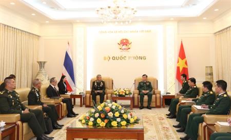 Việt Nam - Thái Lan tăng cường hợp tác quốc phòng