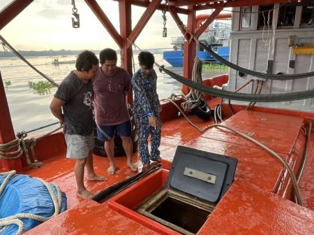Hải đoàn Biên phòng 28 liên tiếp bắt giữ tàu chở dầu DO không rõ nguồn gốc