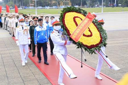 Đại hội đại biểu toàn quốc Đoàn Thanh niên Cộng sản Hồ Chí Minh lần thứ XII tiến hành Phiên làm việc thứ nhất