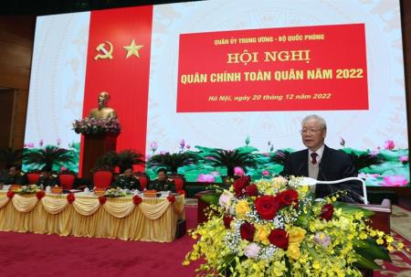 Tổng Bí thư: Thực hiện tốt chức năng tham mưu chiến lược về quân sự, quốc phòng, không để bị động, bất ngờ