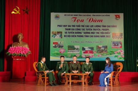 Tuyên dương 10 “Gương mặt trẻ tiêu biểu” BĐBP Cao Bằng năm 2022