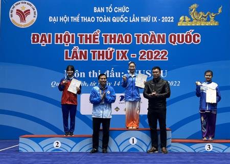 Whusu Biên phòng giành thêm 5 tấm huy chương tại Đại hội Thể dục Thể thao toàn quốc lần thứ IX