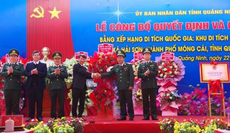 Khu di tích lịch sử Pò Hèn đón nhận Bằng xếp hạng Di tích Quốc gia