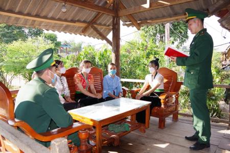 Đồn Biên phòng Pa Thơm tích cực tuyên truyền phòng, chống tảo hôn và hôn nhân cận huyết thống