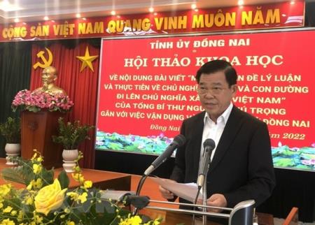 Vận dụng các quan điểm, định hướng của Tổng Bí thư vào thực tiễn