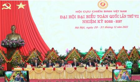 Khai mạc Đại hội đại biểu toàn quốc Hội Cựu chiến binh Việt Nam lần thứ VII