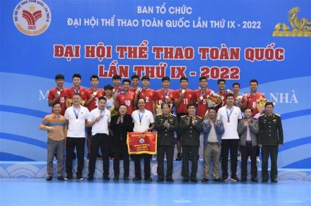 Tấm huy chương quý hơn vàng của Đội bóng chuyền nam Quân đội