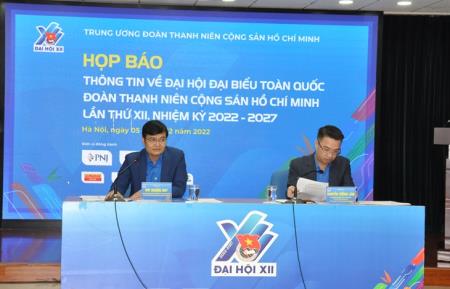 Đại hội đại biểu toàn quốc Đoàn Thanh niên Cộng sản Hồ Chí Minh lần thứ XII sẽ diễn ra từ ngày 14 đến ngày 16/12/2022
