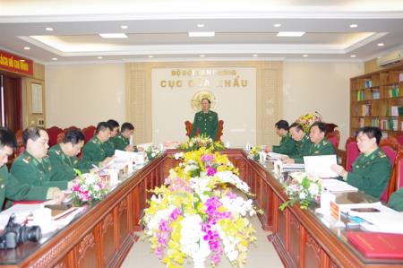 Đảng ủy Cục Cửa khẩu BĐBP ra nghị quyết lãnh đạo thực hiện nhiệm vụ năm 2023
