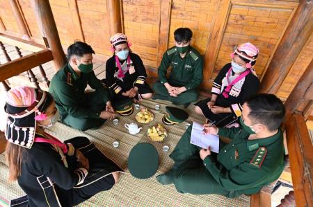 “Dân vận khéo” ở Đồn Biên phòng Huổi Luông