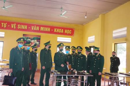 Trung tâm Huấn luyện BĐBP đảm bảo hậu cần và phòng, chống dịch Covid-19 trong tiếp nhận chiến sĩ mới