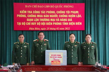 Thượng tướng Võ Minh Lương kiểm tra công tác phòng, chống tội phạm trên tuyến biên giới tỉnh Điện Biên
