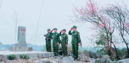 Thiêng liêng và tự hào danh hiệu “chiến sĩ quân hàm xanh”