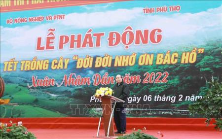 Chủ tịch nước: Hãy đóng góp cụ thể, thiết thực thực hiện Chương trình trồng một tỷ cây xanh