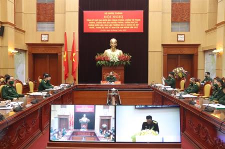 Bộ Quốc phòng tổng kết đợt cao điểm đấu tranh phòng, chống tội phạm dịp Tết Nguyên đán Nhâm Dần 2022