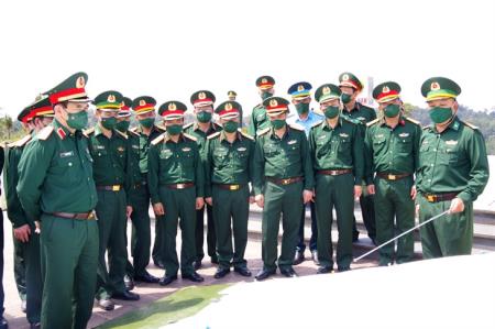 Đại tướng Phan Văn Giang thăm, kiểm tra tại biên giới tỉnh Quảng Nam