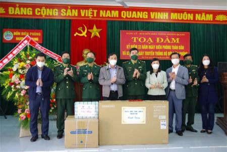 Nhiều tình cảm tốt đẹp dành cho BĐBP nhân Ngày Truyền thống lực lượng