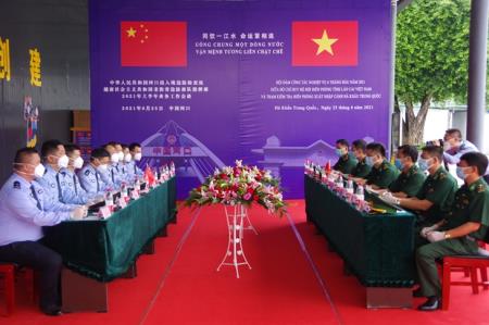 Hiệu quả thiết thực trong công tác phối hợp quản lý, bảo vệ biên giới Việt Nam - Trung Quốc