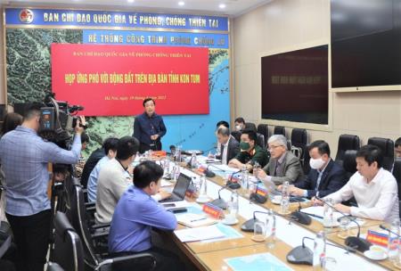 Tăng cường thông tin để người dân biết cách ứng phó với động đất