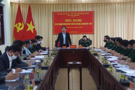Thừa Thiên Huế: Tổng kết 5 năm chương trình phối hợp giữa Ban Dân vận Tỉnh ủy và Bộ Chỉ huy BĐBP tỉnh