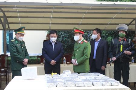 Tăng cường các biện pháp ngăn chặn, đẩy lùi tội phạm ma túy trên tuyến biên giới tỉnh Điện Biên