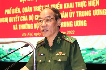 Phổ biến, quán triệt và triển khai thực hiện Nghị quyết của Bộ Chính trị, Quân ủy Trung ương và Thường vụ Quân ủy Trung ương