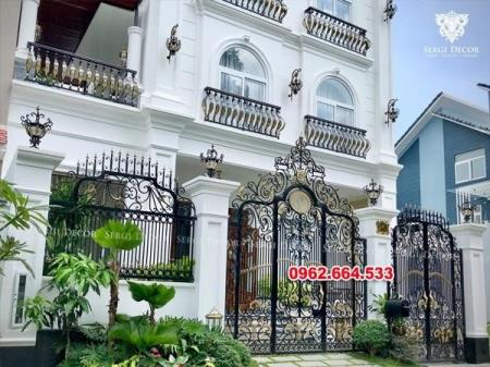 Sắt Mỹ Thuật Ecohome - chuyên về sắt nghệ thuật như cửa cổng, ban công, hàng rào,cầu thang, hoa cửa sổ và mái kính sắt mỹ thuật