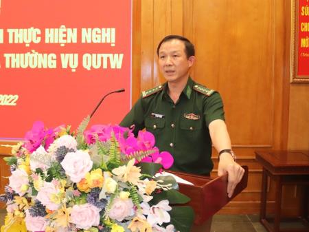 Phổ biến, quán triệt, triển khai thực hiện các Nghị quyết của Bộ Chính trị, Quân ủy Trung ương và Thường vụ Quân ủy Trung ương