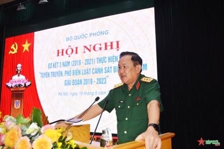 Sơ kết 3 năm thực hiện Đề án “Tuyên truyền, phổ biến Luật Cảnh sát biển Việt Nam, giai đoạn 2019-2023”