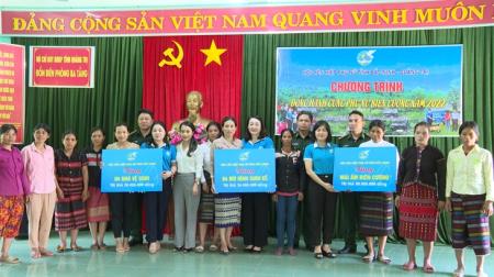 BĐBP Quảng Trị phối hợp triển khai chương trình "Đồng hành cùng phụ nữ biên cương" năm 2022