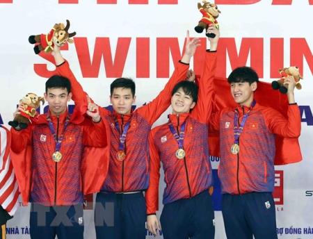 “Bộ tứ kình ngư” Việt Nam đánh bại nhà vô địch Olympic