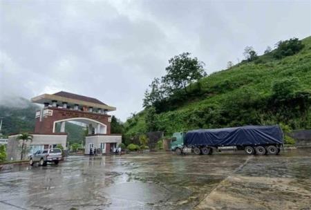 Lai Châu: Thông quan trở lại cửa khẩu Ma Lù Thàng