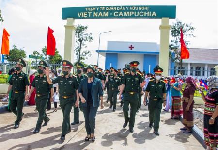 Kiểm tra công tác chuẩn bị Chương trình Giao lưu hữu nghị Quốc phòng biên giới Việt Nam - Campuchia lần thứ nhất