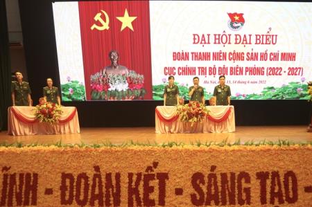 Đại hội đại biểu Đoàn Thanh niên Cộng sản Hồ Chí Minh Cục Chính trị BĐBP nhiệm kỳ 2022-2027 tổ chức phiên trù bị