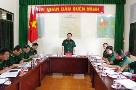 Kiểm tra công tác kỹ thuật tại BĐBP Sơn La
