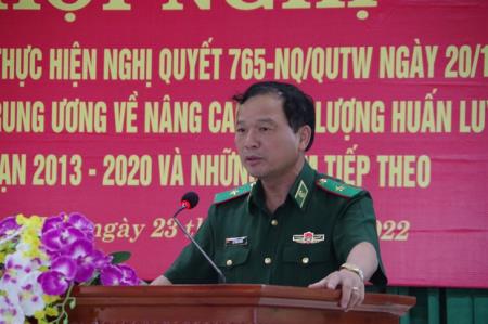 Đảng ủy BĐBP Khánh Hòa tổng kết 10 năm thực hiện Nghị quyết số 765-NQ/QUTW về nâng cao chất lượng huấn luyện