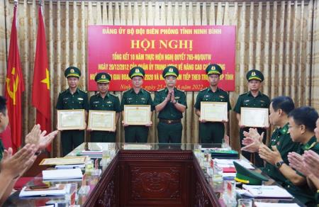 Đảng ủy BĐBP Ninh Bình: Tổng kết 10 năm thực hiện Nghị quyết 765-NQ/QUTW và Nghị quyết 623-NQ/QUTW của Quân ủy Trung ương