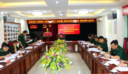 Đảng ủy Cục Hậu cần và Cục Kỹ thuật BĐBP ra Nghị quyết lãnh đạo thực hiện nhiệm vụ 6 tháng cuối năm 2022