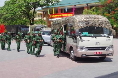 BĐBP Thừa Thiên Huế: Diễn tập Chỉ huy - Tham mưu 1 bên 2 cấp trên bản đồ, có một phần thực binh