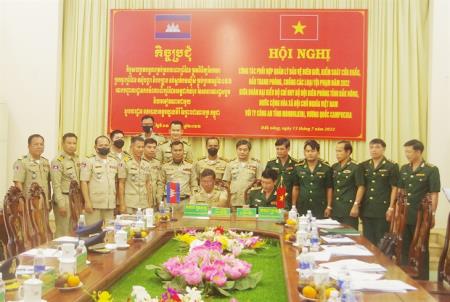 Phối hợp quản lý, bảo vệ biên giới, kiểm soát cửa khẩu, đấu tranh phòng chống các loại tội phạm trên biên giới Đắk Nông