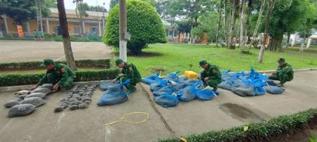 An Giang: Liên tiếp bắt giữ 2 vụ vận chuyển hàng cấm qua biên giới
