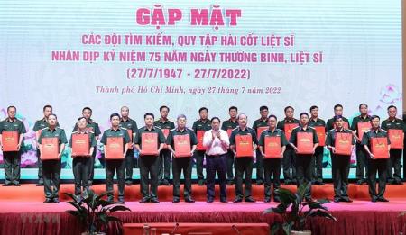 Tìm kiếm, quy tập hài cốt liệt sỹ còn là mệnh lệnh từ trái tim