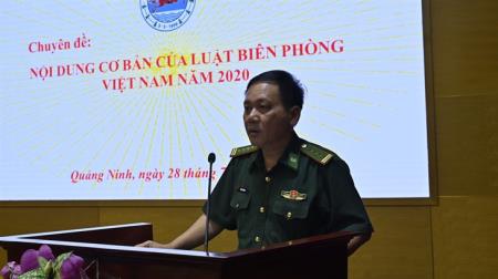 Quảng Ninh: Tập huấn chuyên sâu Luật Biên phòng Việt Nam