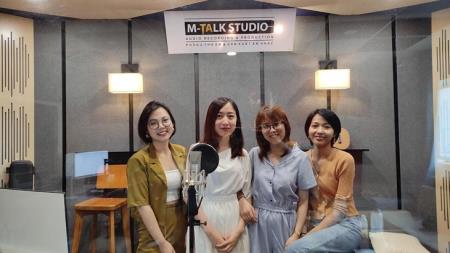 Phòng thu âm M-Talk nơi nâng tầm đam mê ca hát của bạn