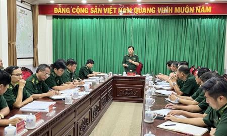 Thiếu tướng Lê Văn Phúc kiểm tra công tác cửa khẩu tại BĐBP thành phố Hồ Chí Minh