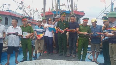Phát huy mô hình Đội tự quản tàu thuyền ở Diêm Điền