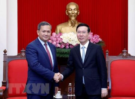 Việt Nam và Campuchia sẽ luôn đoàn kết, giúp đỡ nhau